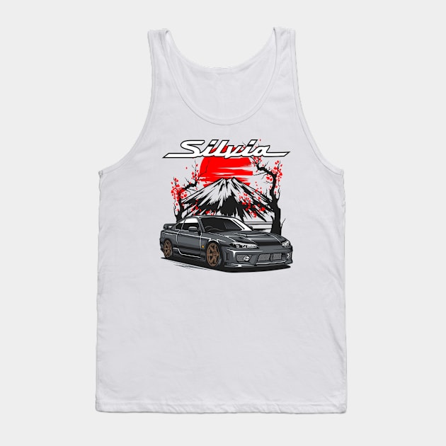 Silvia S15 Tank Top by cturs